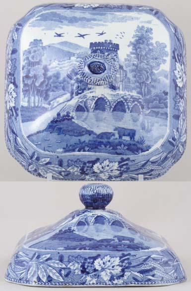 Vegetable Dish Cover c1825
